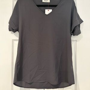 NWT Zenana Black Blouse